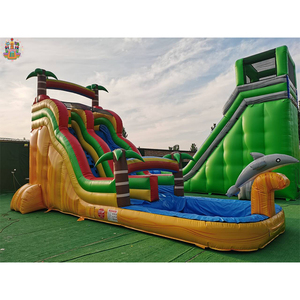 Thương mại trượt nước <span class=keywords><strong>Inflatable</strong></span> trang trại trượt bơm hơi ngoài trời trượt bơm hơi - Product Image 1