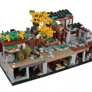 Blocs de construction DIY pour assembler des figurines de guérilla urbaine par des civils, guerre souterraine dans les ruines, pour garçons - Product Image 2