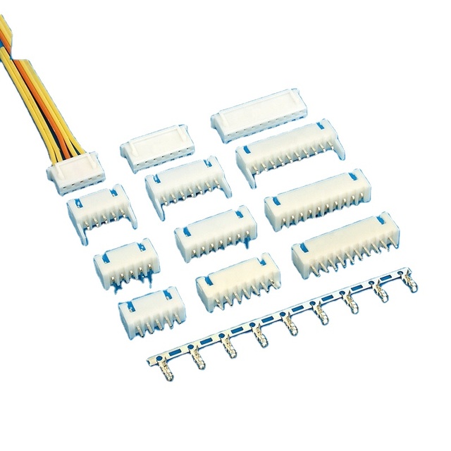 6 Pin Header 2.5mm Pitch XH Connector 50V AC/DC Rated 1A Current ROHS Certified