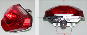 Яркие светодиодные задние фонари для мотоцикла TVS GLX, водонепроницаемые - Product Image 3