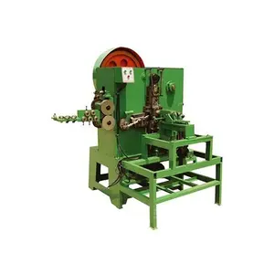 Automatic chain making machine with welding iron wire chain forming machine in China factory