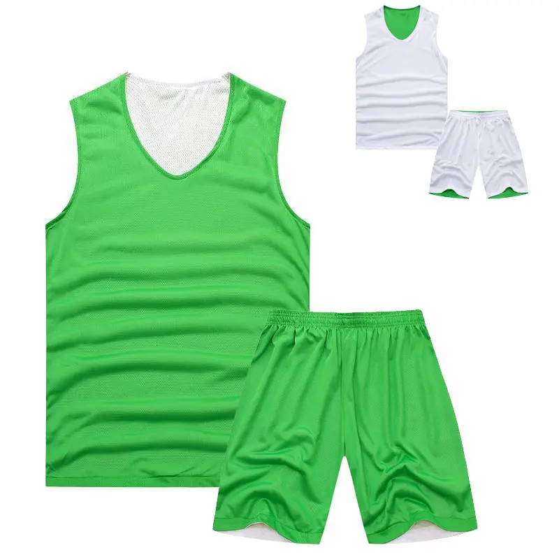 ActEarlier Team Sportgeräte Training Lätzchen Pinnies benutzer definierte Double Mesh Großhandel reversible Basketball Trikots Uniform