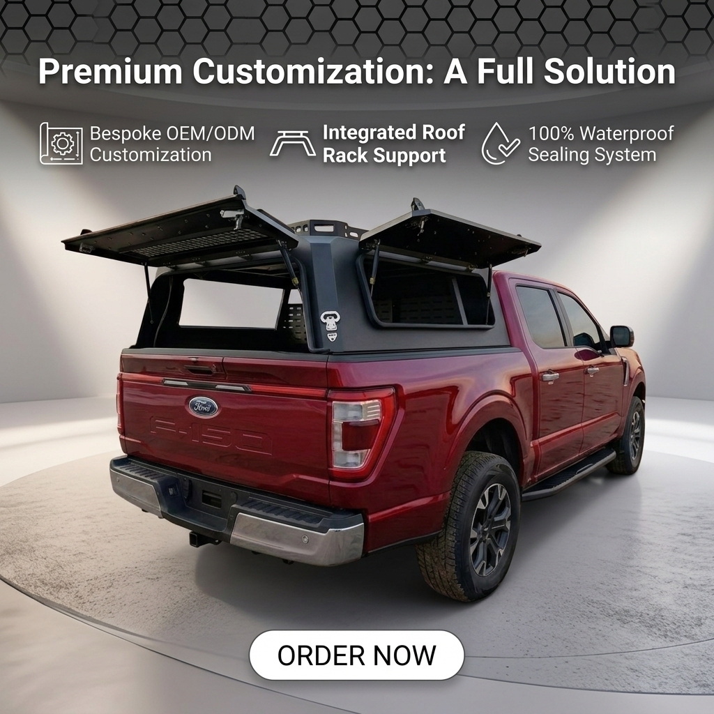 Aluminum Modular Truck Canopy | Ford F150