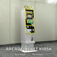 Distributeur automatique Speedsharp ATM-08, kiosque à monnaie métallique, distributeur de billets d'arcade, sans fil, résistant aux intempéries, multilingue, garantie 1 an