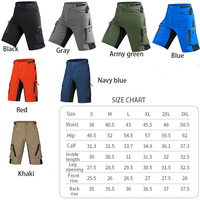 Usine directe en plein air hommes Sports VTT court été résistant à l'usure pantalon séchage rapide respirant cyclisme Shorts