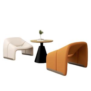 Sillón Individual de Lujo para Sala de Estar, Diseño Moderno, Silla Artística de Lana de Cordero, Mueble para el Hogar de Celebridades de <span class=keywords><strong>Internet</strong></span> - Product Image 6