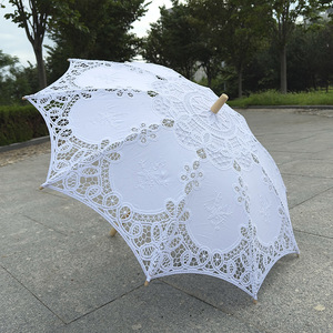 <span class=keywords><strong>Parapluie</strong></span> <span class=keywords><strong>en</strong></span> <span class=keywords><strong>dentelle</strong></span> artisanale de qualité supérieure <span class=keywords><strong>pour</strong></span> femmes <span class=keywords><strong>mariage</strong></span> décoratif Style suspendu photographie voyage coton brodé princesse <span class=keywords><strong>parapluie</strong></span> - Product Image 4