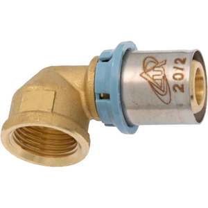 DELTA tout raccord coudé femelle 20X1/2 cuivre lisse BSP ASTM forgeage huile eau connecteurs de plomberie divers 10mm 12mm 14mm 16mm - Product Image 1