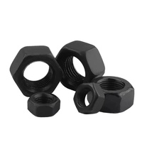 Pabrik Mur dan Baut Heksagonal Baja Karbon DIN 934 HDG Hitam Seng Kuning OEM ODM Kustom M6 M8 M10 M12 M16