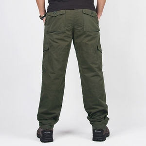 <span class=keywords><strong>Pantalon</strong></span> cargo d'hiver personnalisé pour homme, décontracté, taille élastique, taille mi-haute, brodé, chaud, doublé polaire <span class=keywords><strong>thermique</strong></span> - Product Image 3