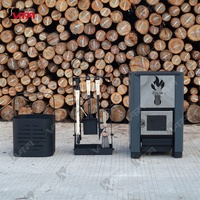Vapa VP-WS1015K-1 Pemanas Sauna Uap Modern dari Baja Tahan Karat Berbahan Bakar Kayu