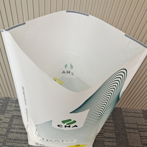 Usine de gros recyclable personnalisé 10kg 50lb raphia emballage jardin terreau PP tissé sacs d'engrais - Product Image 5