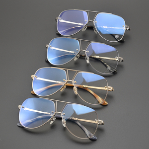 CHARMLIBRARY Luxury Brand Eyeglass Clear Pilot Prescription Myopia <strong>Read</strong> CH8155 Men Women <strong>Fashion</strong> Good Quality <strong>Glasses</strong> Frame - Product Image 2