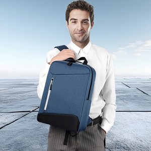 Zaino a Doppia Spalla da Viaggio e Lavoro Nuovo Stile con Logo Personalizzato, Multifunzionale, Impermeabile, Leggero da <span class=keywords><strong>Uomo</strong></span> per Uso Quotidiano e Laptop - Product Image 2
