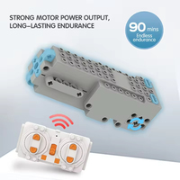 Kit de Robótica STEM 702 Piezas 12 en 1 Modelo Educativo Bloques de Construcción CB82B Aprendizaje de Programación APP y Control Remoto WeDo 2.0