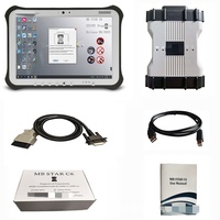 MB Star C6 Original Juego Completo de Herramientas Profesionales de Diagnóstico para Automóviles y Camiones con Tableta FZ G1 OBD II de Plástico