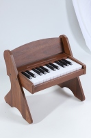 Clavier électronique en bois NOUMEN à 25 touches pour étudiants débutants, piano pour l'éducation musicale précoce, batterie rechargeable, USB Type-C, pliable