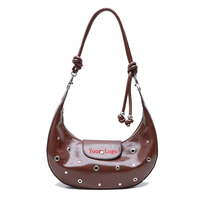 2025 LOGO personnalisé en gros dames sac à bandoulière en cuir PU Vintage luxe concepteur sacs à bandoulière femmes sacs à main Shopping voyage