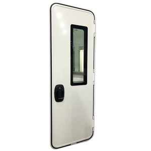 <span class=keywords><strong>Puerta</strong></span> de Entrada de Aluminio de Alta Calidad para <span class=keywords><strong>Autocaravana</strong></span> de 600x1800 mm con Cubo de Basura y Cortina para Remolque de Viaje - Product Image 4