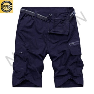 Fashion <b>Men's</b> <b>Shorts</b> Casual Elastic Waistband Multi-Pocket <b>Work</b> <b>Shorts</b> Outdoor Mountaineering - Product Image 1
