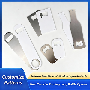 Corporate Gift Stainless Steel Wine Opener - Personalized DIY Printing Blank for Custom Logo - Product Image 2