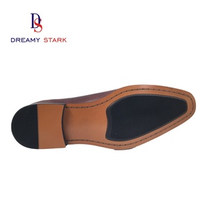Chaussures en cuir véritable faites à la main, design bicolore, confort léger pour l'automne, pour occasions décontractées ou professionnelles, texture de haute qualité - Product Image 5