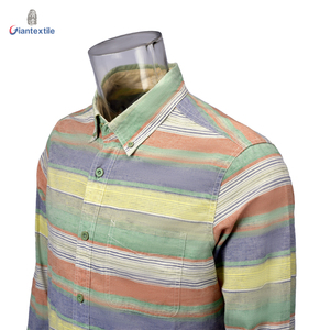 <span class=keywords><strong>Camicia</strong></span> da <span class=keywords><strong>uomo</strong></span> in cotone e <span class=keywords><strong>lino</strong></span> misto <span class=keywords><strong>a</strong></span> maniche lunghe tinto <span class=keywords><strong>camicia</strong></span> <span class=keywords><strong>a</strong></span> <span class=keywords><strong>righe</strong></span> da <span class=keywords><strong>uomo</strong></span> - Product Image 3