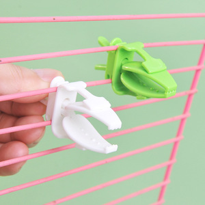 Clip per Mangiatoia per Gabbia di Uccelli, Accessori per Frutta e Verdura, Clip per Mangiatoia per Pappagalli, Cocorite e Cacatua - Product Image 3