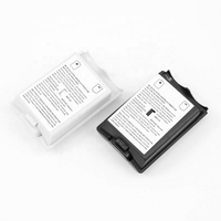 Lot de 2 coques de batterie pour Xbox 360, coque arrière de batterie pour Xbox 360, accessoires de jeu
