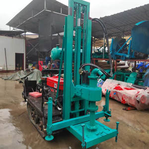 MAX50m80m100m150m Petite plate-forme de <span class=keywords><strong>forage</strong></span> de puits d'<span class=keywords><strong>eau</strong></span> hydraulique, perceuse de <span class=keywords><strong>forage</strong></span> mobile pour chantier de construction - Product Image 4