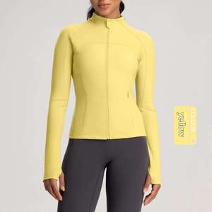 Chaqueta de Protección Solar para Mujer, Manga Larga, Cierre de Cremallera, Color Negro Sólido, Media Cremallera, Anti-UV, Corte Regular, Spandex, Poliéster, Adulto - Product Image 5