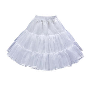 3 Hoop Enfants Filles Organza Doux Crinoline Jupon Robes Jupes Jupon pour la Fête de Mariage COS <span class=keywords><strong>Princesse</strong></span> <span class=keywords><strong>Robe</strong></span> - Product Image 1