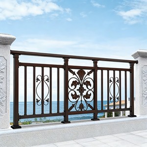 פרופילי אלומיניום AEOMESH למעקות מרפסת, מעקות אלומיניום, מעקות ומעקות בטיחות, גדר פלדה למרפסת, מעקה אלומיניום דקורטיבי מודרני - Product Image 2