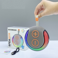 Altavoz Bluetooth Inalámbrico S260, Lámpara de Escritorio con Luz RGB de Colores, Productos de Dropshipping para Smartphone, Altavoz Alexa