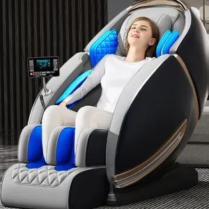 GUOHENG AM183 Armazém dos EUA Fauteuil Massant Sl Track 4D Zero Gravity Luxury Massage Chair com recurso aquecido