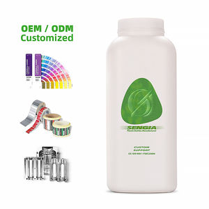 Bouteille de poudre de toner 50g 100g 200g Bouteille de poudre de talc de forme carrée ronde en PE avec couvercle tamis Vente en gros - Product Image 2