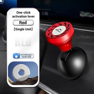 Bouton de démarrage personnalisable à un clic pour voitures, joystick décoratif, feuille d'aromathérapie, bouton de protection de voiture, alliage - Product Image 6
