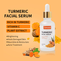 Produits de soin de la peau de marque privée Soins du visage Ensemble de soins de la peau au curcuma bio au curcuma naturel