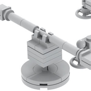 MOC5024 <span class=keywords><strong>Serie</strong></span> Militar, Modelo de Cañón de Artillería de la Segunda Guerra Mundial, Bloques de Construcción Educativos, Regalos Creativos, Juguetes para Niños - Product Image 6