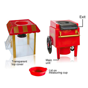 Mini machine à pop-corn en forme de voiture Chariot de machine à pop-corn commercial automatique Machine de fabrication de pop-corn de conception domestique - Product Image 4