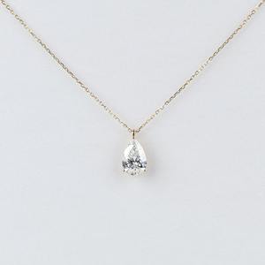 Pendentif en diamant de laboratoire de forme poire de 2,00 carats, platine 950 et or jaune 14K 18K, bijoux de luxe pour fiançailles et mariage - Product Image 1