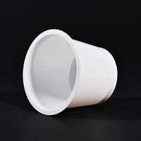 320ml en plastique PP tasse crème glacée yaourt IML emballage rond jetable yaourt tasse