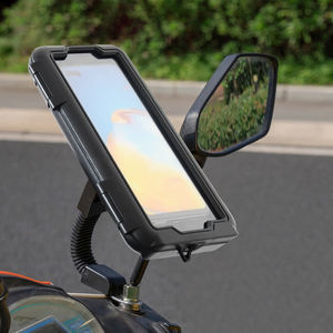 Support de téléphone pour vélo Support de téléphone portable étanche utilisé pour moto Support de vélo de <span class=keywords><strong>camping</strong></span> en montagne réglable - Product Image 5