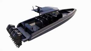 2025 लक्जरी नौका सात समुद्री 11.7 मीटर/38 फीट एल्यूमीनियम डी-फोम कॉलर बोट आउटबोर्ड इंजन इटैली डिजाइन खेल मनोरंजन - Product Image 2