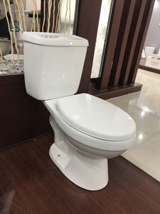 Ensemble WC mural en céramique de haute qualité, moderne, allongé, à double chasse, à siphon en S, à fermeture douce, accessoires de salle de bain - Product Image 4