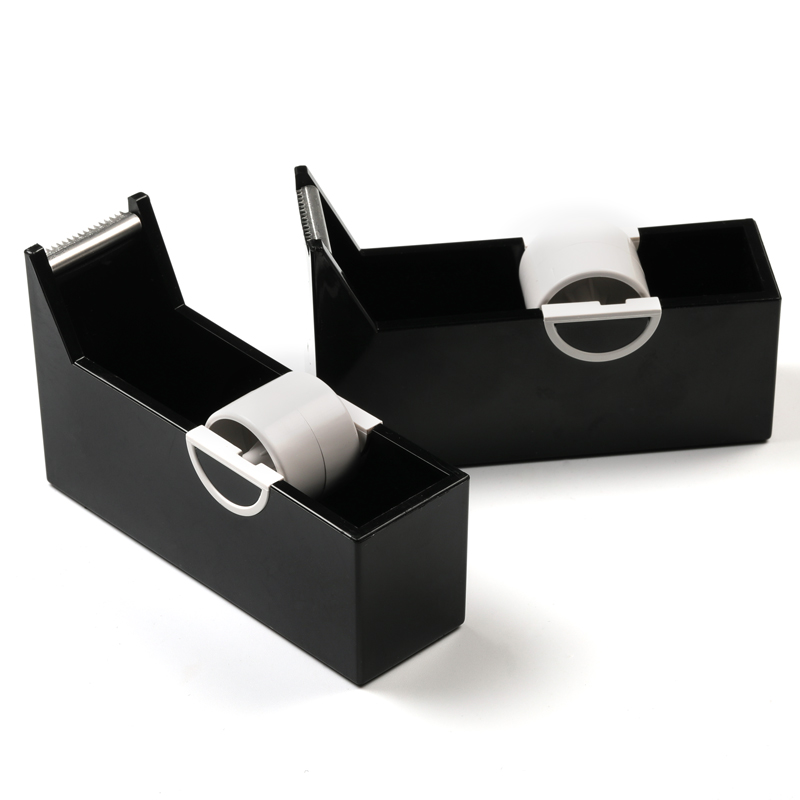 Офисные и школьные канцелярские принадлежности, черный упаковочный диспенсер для ленты