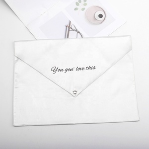 Bolsas de Satén Plegables de Lujo para Cosméticos, con Logotipo Personalizado, para Viaje, Almacenamiento de Ropa, Cabello y Protección Contra el Polvo - Product Image 5