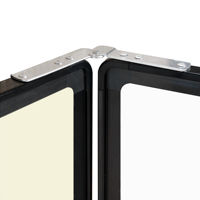 Tableau blanc pliable, tableau de projection en émail moyen, mat, anti-reflets pour salles de classe et salles de réunion