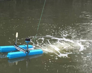 ECO nouvelle <span class=keywords><strong>pompe</strong></span> solaire flottante pour aquarium étang basse tête aquaculture oxygenator bonne qualité - Product Image 2