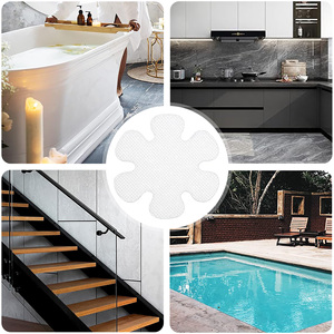 Ruban <span class=keywords><strong>de</strong></span> salle <span class=keywords><strong>de</strong></span> bain antidérapant en forme <span class=keywords><strong>de</strong></span> fleur transparente autocollants <span class=keywords><strong>de</strong></span> baignoire antidérapants bandes <span class=keywords><strong>de</strong></span> <span class=keywords><strong>douche</strong></span> Peva - Product Image 5